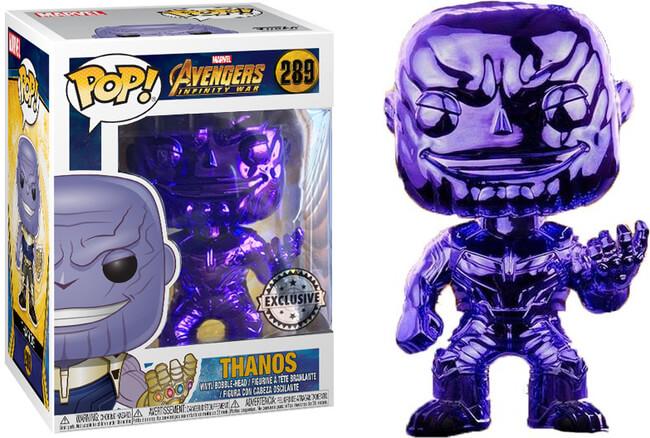 Avengers - Thanos Chrome Pop! 289 | Card Merchant Takapuna