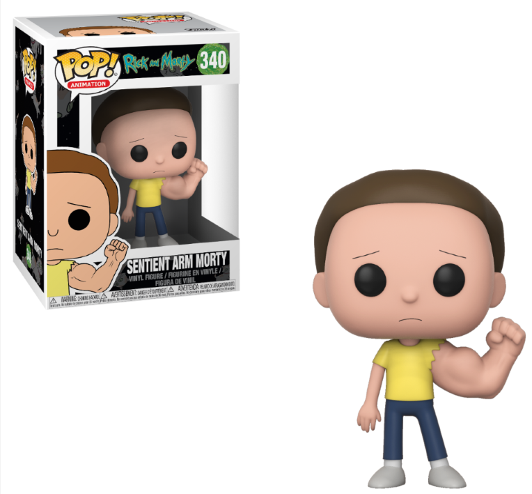 Rick & Morty - Sentient Arm Morty Pop! 340 | Card Merchant Takapuna