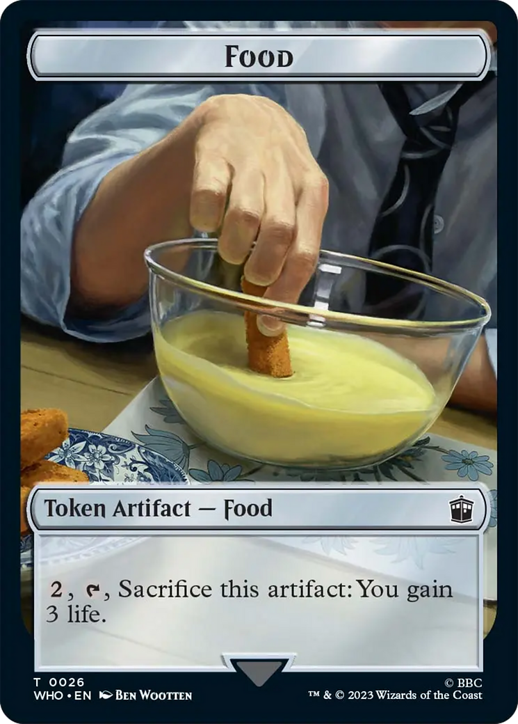 Food Token [Doctor Who Tokens] | Card Merchant Takapuna