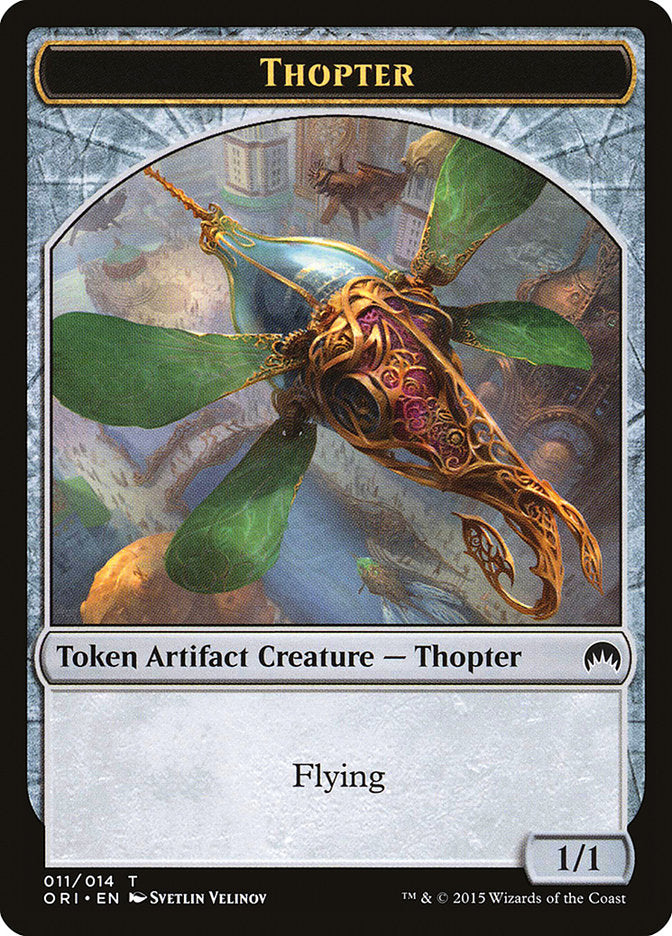 Thopter Token (011/014) [Magic Origins Tokens] | Card Merchant Takapuna