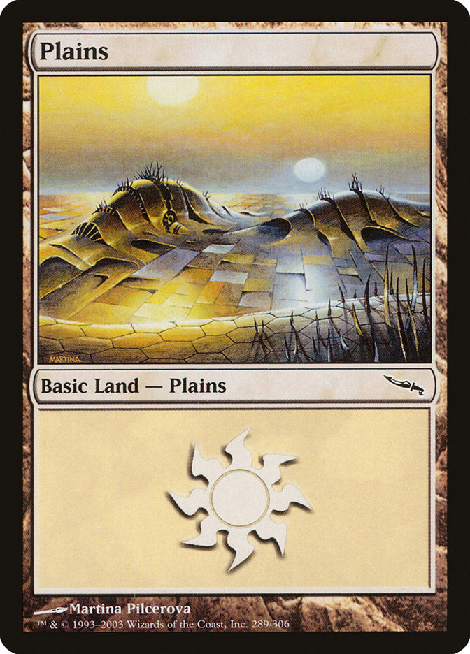 Plains (289) [Mirrodin] | Card Merchant Takapuna