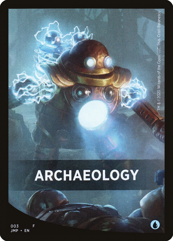 Archaeology Theme Card [Jumpstart Front Cards] | Card Merchant Takapuna