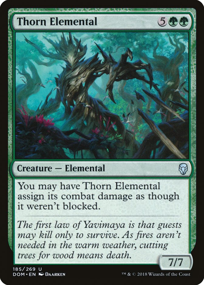 Thorn Elemental [Dominaria] | Card Merchant Takapuna