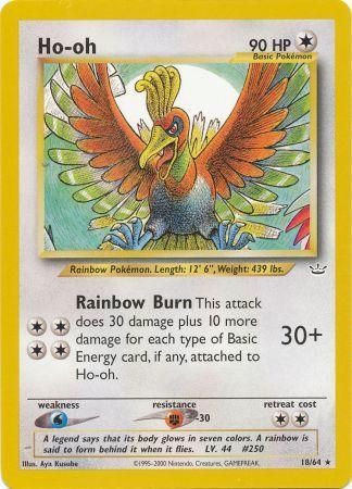 Ho-oh (18/64) [Neo Revelation Unlimited] | Card Merchant Takapuna