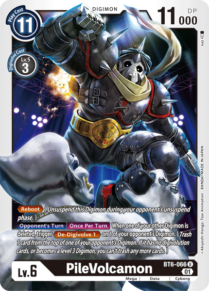 PileVolcamon [BT6-066] [Double Diamond] | Card Merchant Takapuna