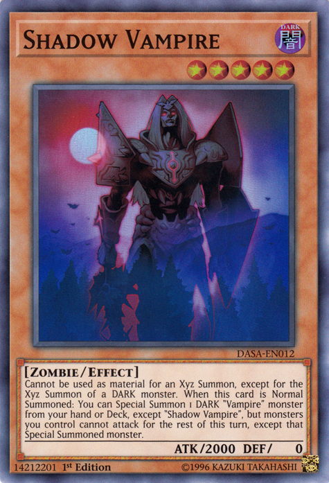 Shadow Vampire [DASA-EN012] Super Rare | Card Merchant Takapuna