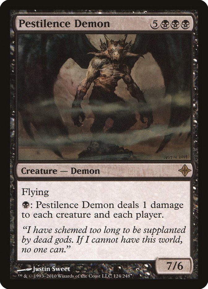 Pestilence Demon [Rise of the Eldrazi] | Card Merchant Takapuna