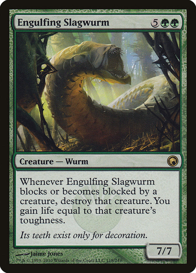 Engulfing Slagwurm [Scars of Mirrodin] | Card Merchant Takapuna