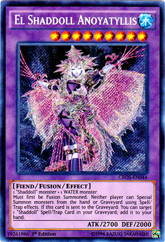 El Shaddoll Anoyatyllis [CROS-EN044] Secret Rare | Card Merchant Takapuna