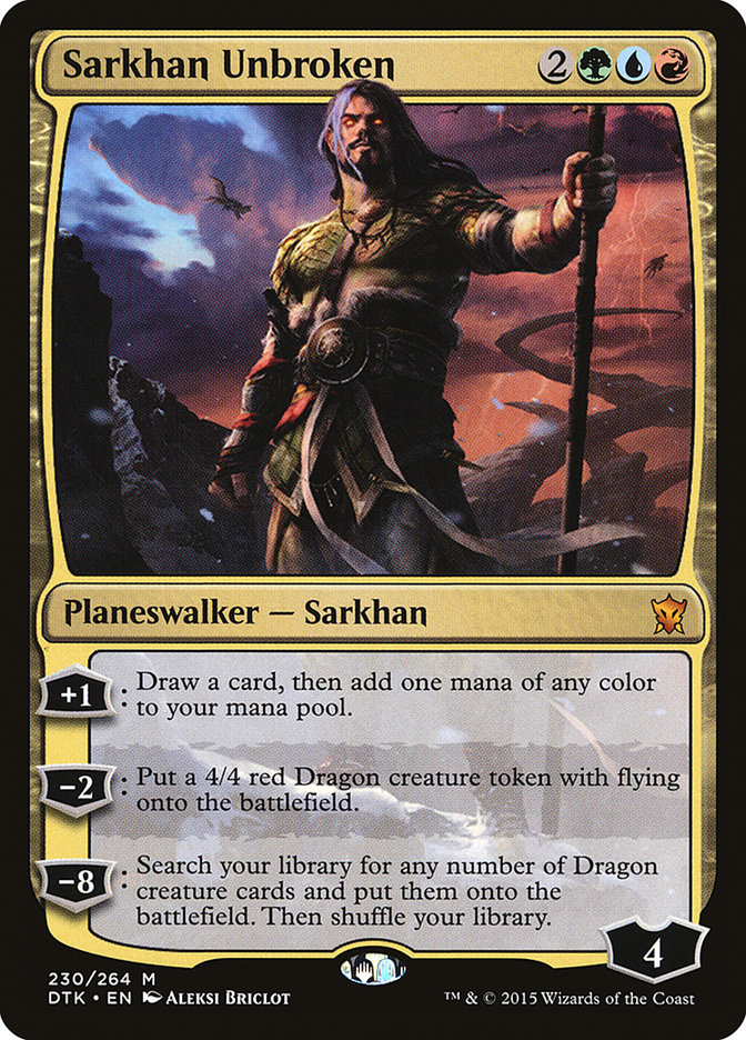 Sarkhan Unbroken [Dragons of Tarkir] | Card Merchant Takapuna