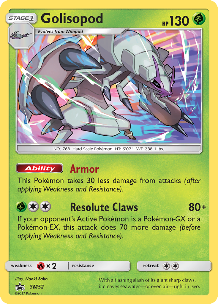 Golisopod (SM52) [Sun & Moon: Black Star Promos] | Card Merchant Takapuna