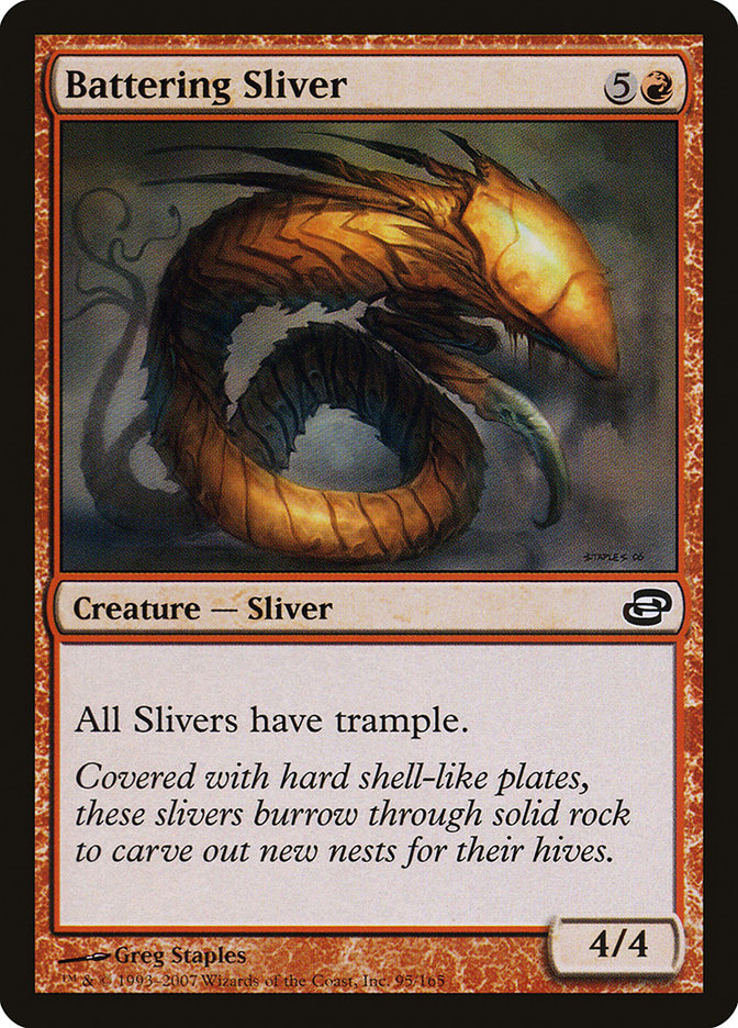 Battering Sliver [Planar Chaos] | Card Merchant Takapuna