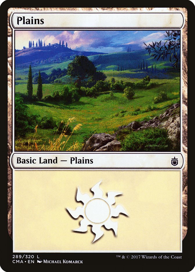 Plains (289) [Commander Anthology] | Card Merchant Takapuna