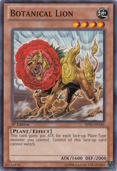 Botanical Lion [BP01-EN145] Common | Card Merchant Takapuna