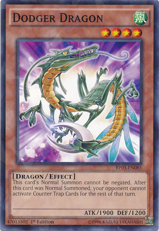 Dodger Dragon [BP03-EN085] Shatterfoil Rare | Card Merchant Takapuna