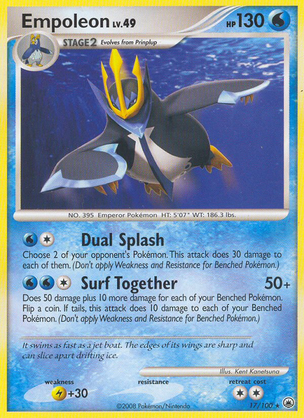 Empoleon (17/100) [Diamond & Pearl: Majestic Dawn] | Card Merchant Takapuna