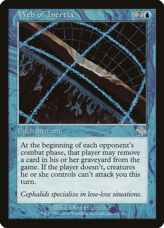 Web of Inertia [Judgment] | Card Merchant Takapuna