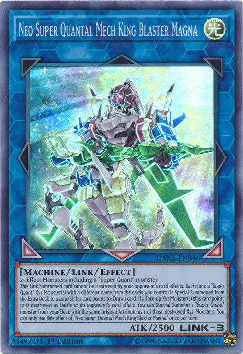 Neo Super Quantal Mech King Blaster Magna [DANE-EN046] Super Rare | Card Merchant Takapuna