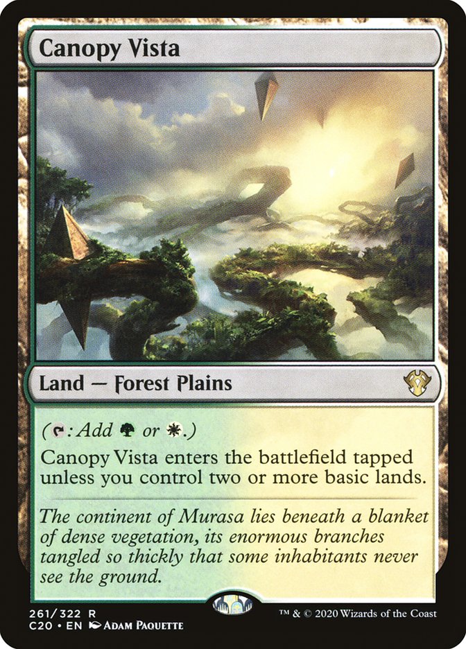 Canopy Vista [Commander 2020] | Card Merchant Takapuna