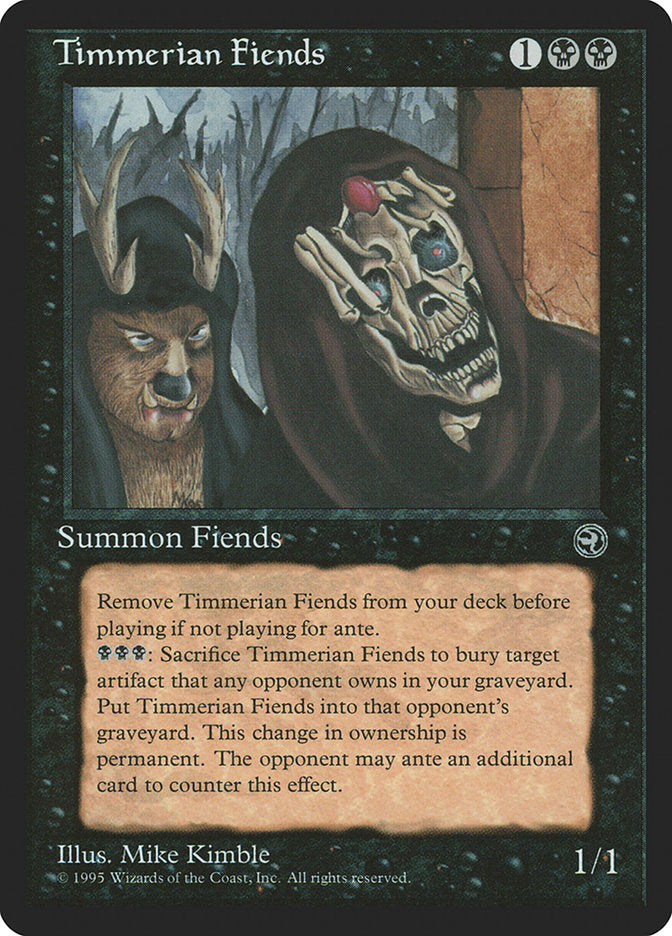 Timmerian Fiends [Homelands] | Card Merchant Takapuna