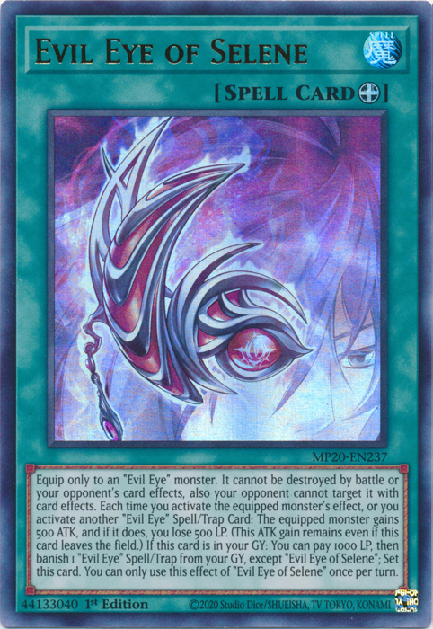 Evil Eye of Selene [MP20-EN237] Ultra Rare | Card Merchant Takapuna