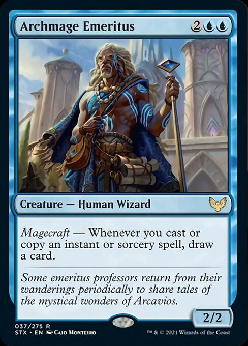 Archmage Emeritus [Strixhaven: School of Mages] | Card Merchant Takapuna