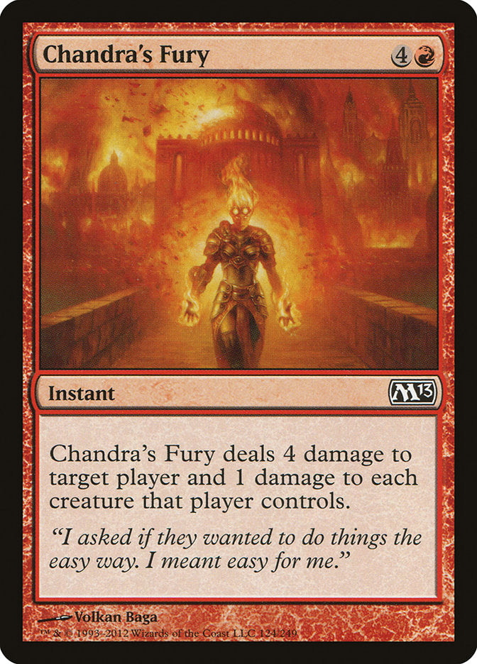 Chandra's Fury [Magic 2013] | Card Merchant Takapuna