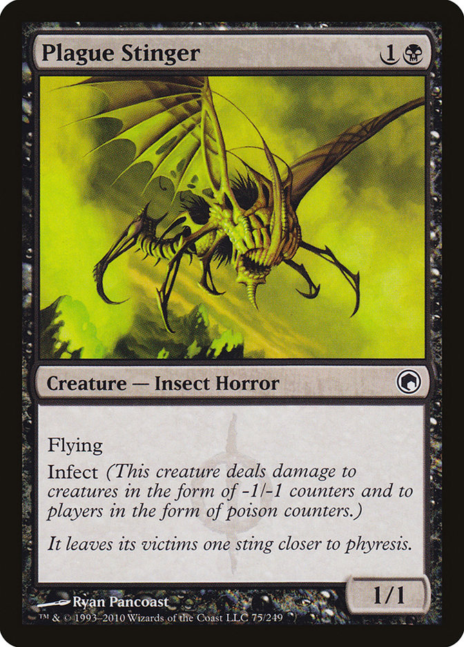 Plague Stinger [Scars of Mirrodin] | Card Merchant Takapuna