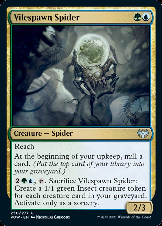 Vilespawn Spider [Innistrad: Crimson Vow] | Card Merchant Takapuna