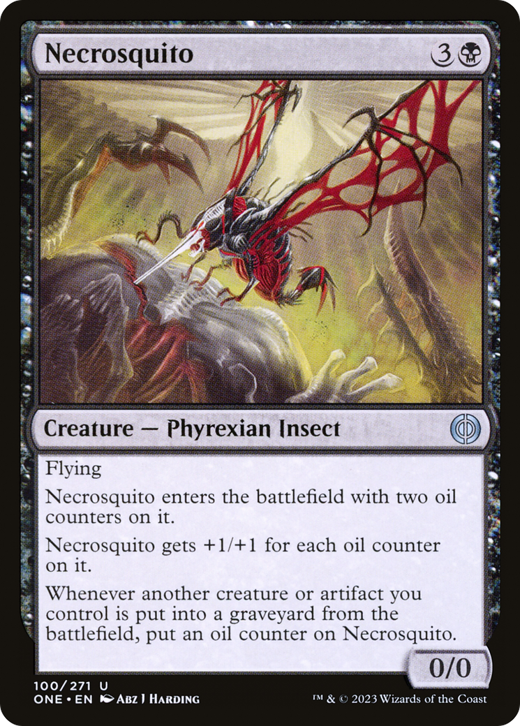 Necrosquito [Phyrexia: All Will Be One] | Card Merchant Takapuna