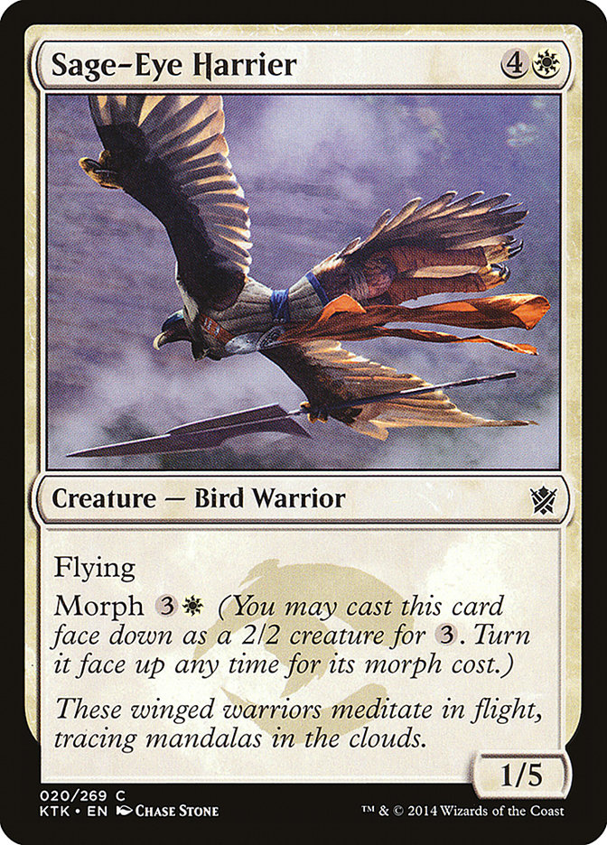 Sage-Eye Harrier [Khans of Tarkir] | Card Merchant Takapuna