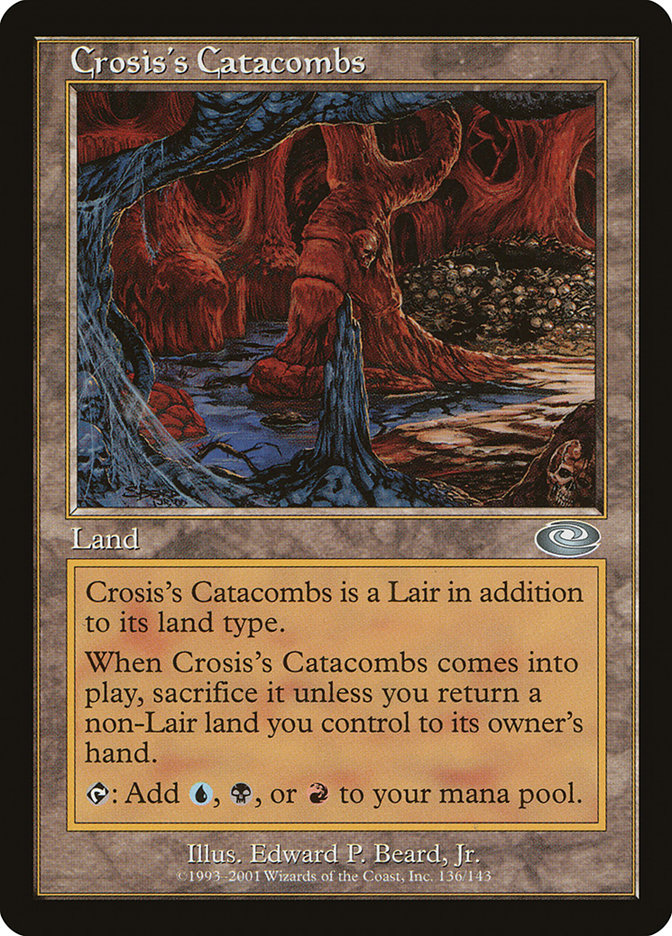 Crosis's Catacombs [Planeshift] | Card Merchant Takapuna