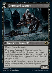 Graveyard Trespasser // Graveyard Glutton [Innistrad: Midnight Hunt] | Card Merchant Takapuna