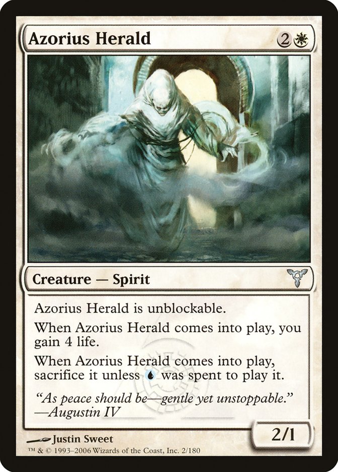 Azorius Herald [Dissension] | Card Merchant Takapuna