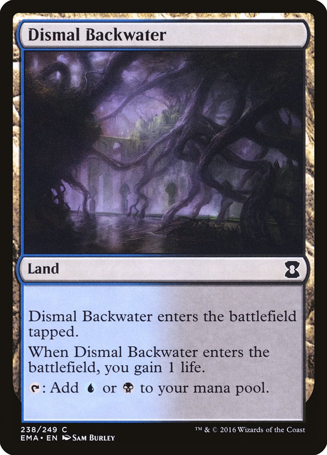 Dismal Backwater [Eternal Masters] | Card Merchant Takapuna