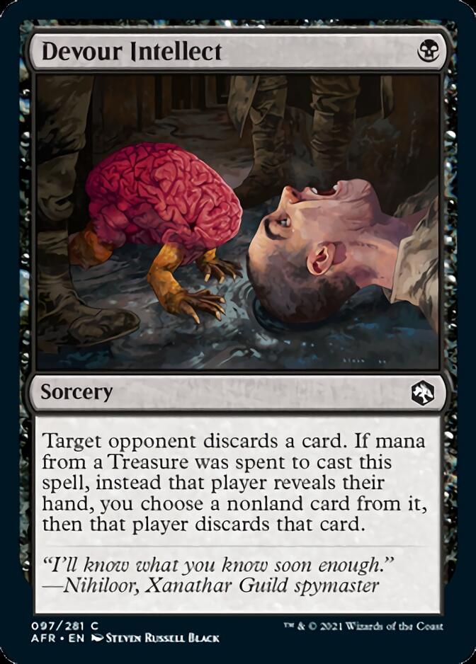 Devour Intellect [Dungeons & Dragons: Adventures in the Forgotten Realms] | Card Merchant Takapuna