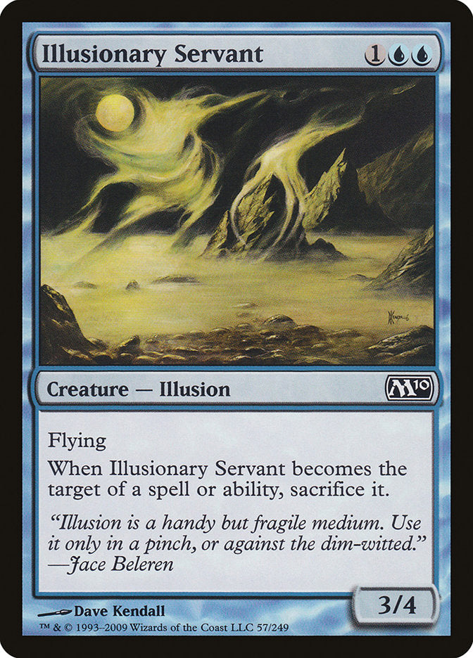 Illusionary Servant [Magic 2010] | Card Merchant Takapuna