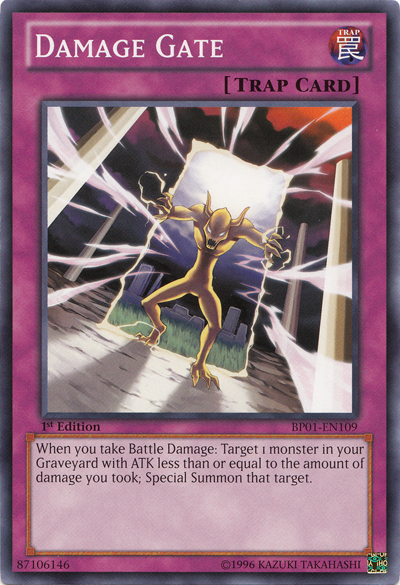 Damage Gate [BP01-EN109] Common | Card Merchant Takapuna