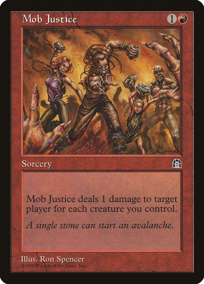 Mob Justice [Stronghold] | Card Merchant Takapuna