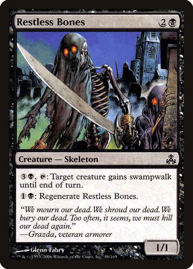 Restless Bones [Guildpact] | Card Merchant Takapuna