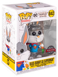 Looney Tunes - Bugs Bunny (as super man) Pop! 842 | Card Merchant Takapuna