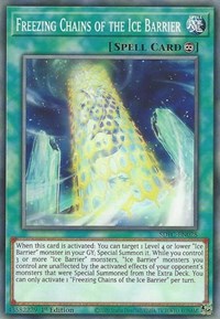 Freezing Chains of the Ice Barrier [SDFC-EN028] Common | Card Merchant Takapuna