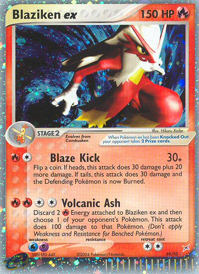 Blaziken ex (89/95) [EX: Team Magma vs Team Aqua] | Card Merchant Takapuna