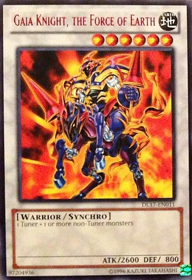 Gaia Knight, the Force of Earth (Red) [DL17-EN011] Rare | Card Merchant Takapuna