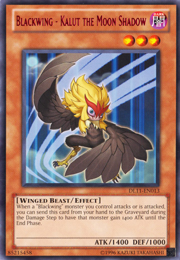 Blackwing - Kalut the Moon Shadow (Red) [DL11-EN013] Rare | Card Merchant Takapuna