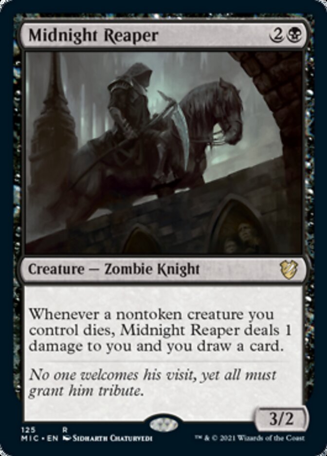 Midnight Reaper [Innistrad: Midnight Hunt Commander] | Card Merchant Takapuna