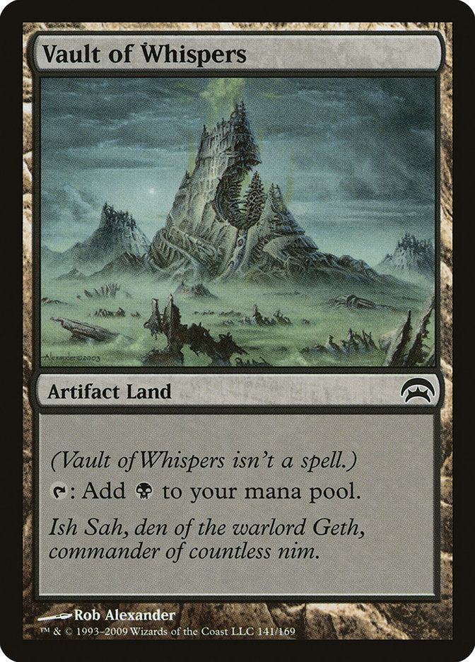 Vault of Whispers [Planechase] | Card Merchant Takapuna