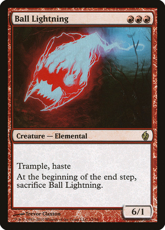 Ball Lightning [Premium Deck Series: Fire and Lightning] | Card Merchant Takapuna