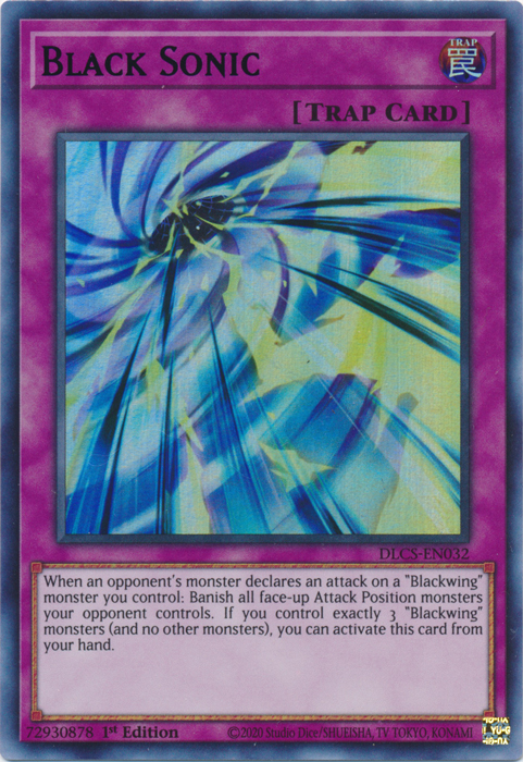 Black Sonic (Purple) [DLCS-EN032] Ultra Rare | Card Merchant Takapuna