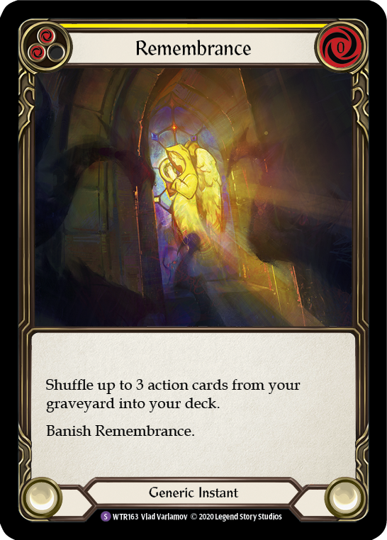 Remembrance [U-WTR163] (Welcome to Rathe Unlimited)  Unlimited Normal | Card Merchant Takapuna